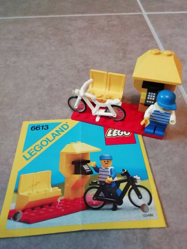Lego City - Telefooncel (6613), Lego, Ophalen of Verzenden, Inclusief instructies, Complete set