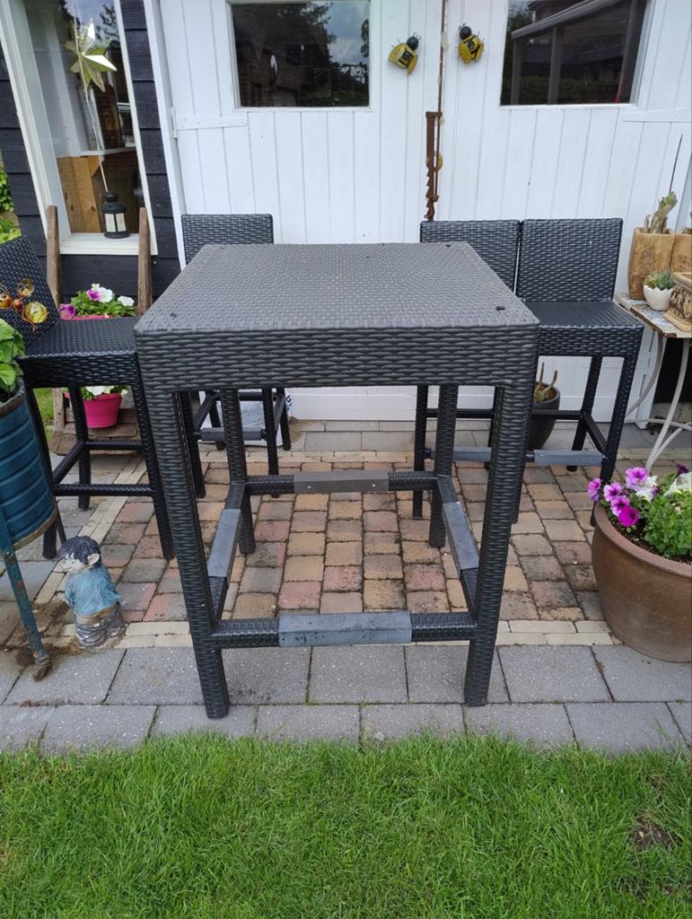 Tuin stel en 2 zetels, Tuin en Terras, Ophalen