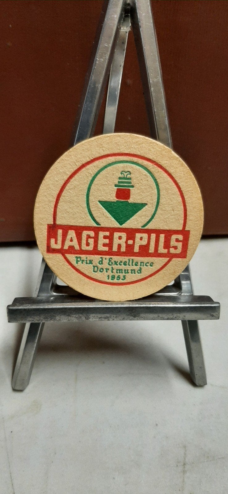 Oud bierviltje Jager Pils Roelants Schaarbeek, Collections, Enlèvement