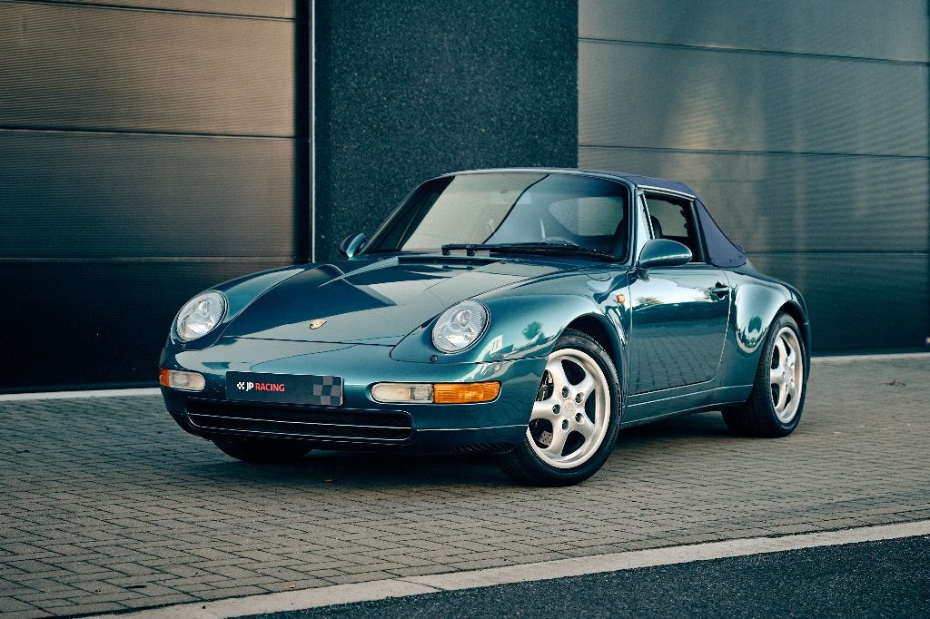 Porsche 993 Carrera 2 cabrio manuele 6-vit, Auto's, Achterwielaandrijving, Zwart, Overige kleuren, Cabriolet