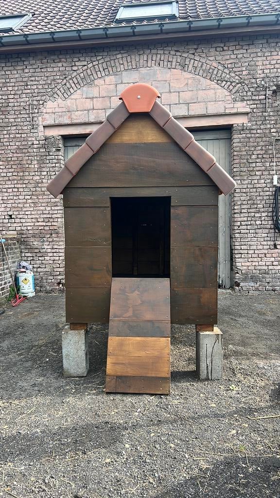 Eiken kippen/ganzen/honden hok, Enlèvement, Neuf