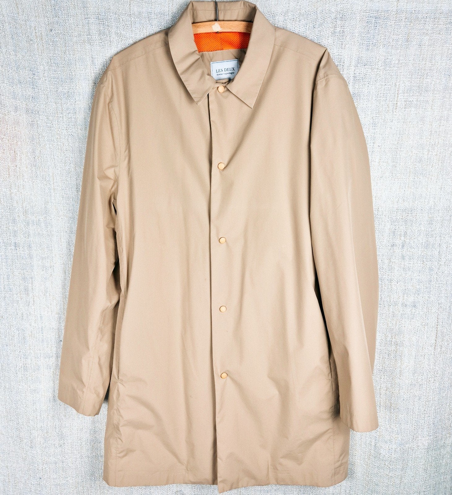 Les deux tranch coet, Vêtements | Hommes, Les deux, Enlèvement ou Envoi, Beige, Taille 56/58 (XL)