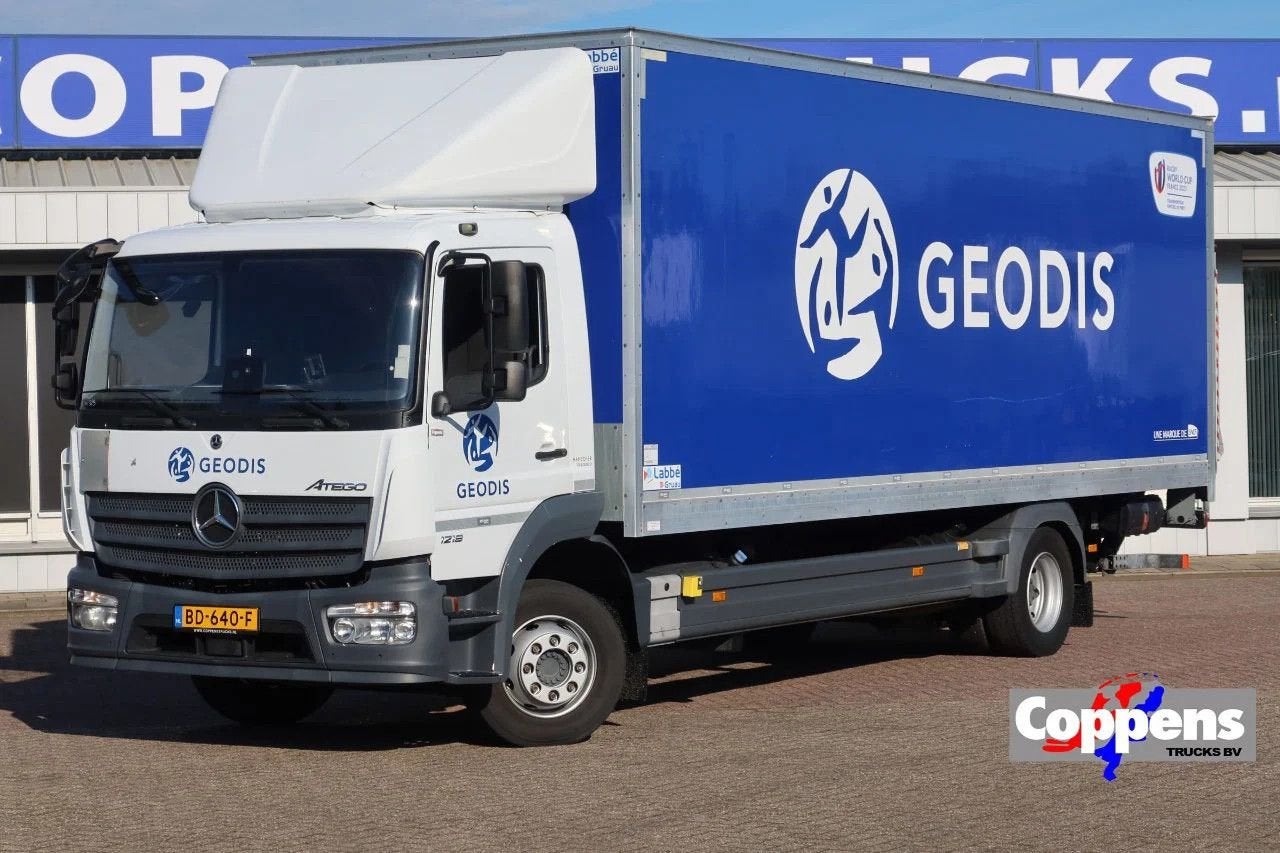 Mercedes-Benz Atego 1218 Bakwagen + Laadklep DHollandia 1500, Autos, Achat, Entreprise, Diesel, Automatique
