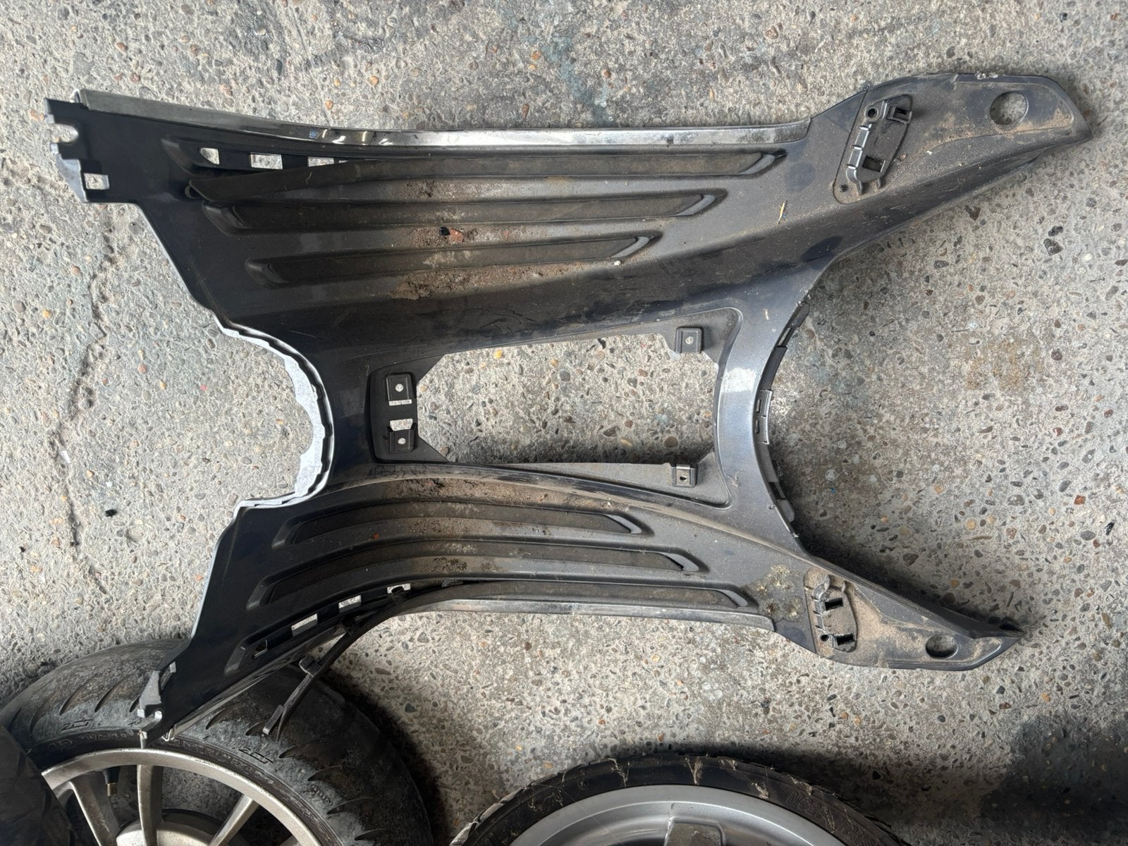 Treeplank Piaggio Vespa Primavera., Ophalen