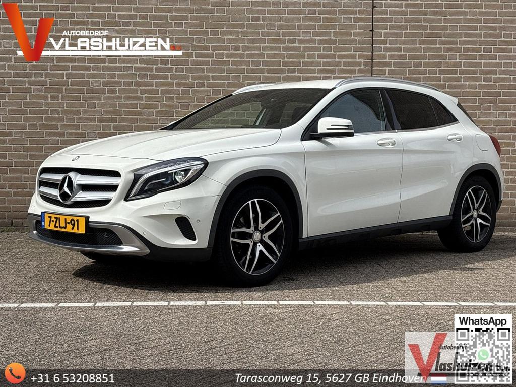 Mercedes-Benz GLA 220 CDI Ambition Automaat | Leder | Navi |, Auto's, Automaat, Wit, Bedrijf, Diesel