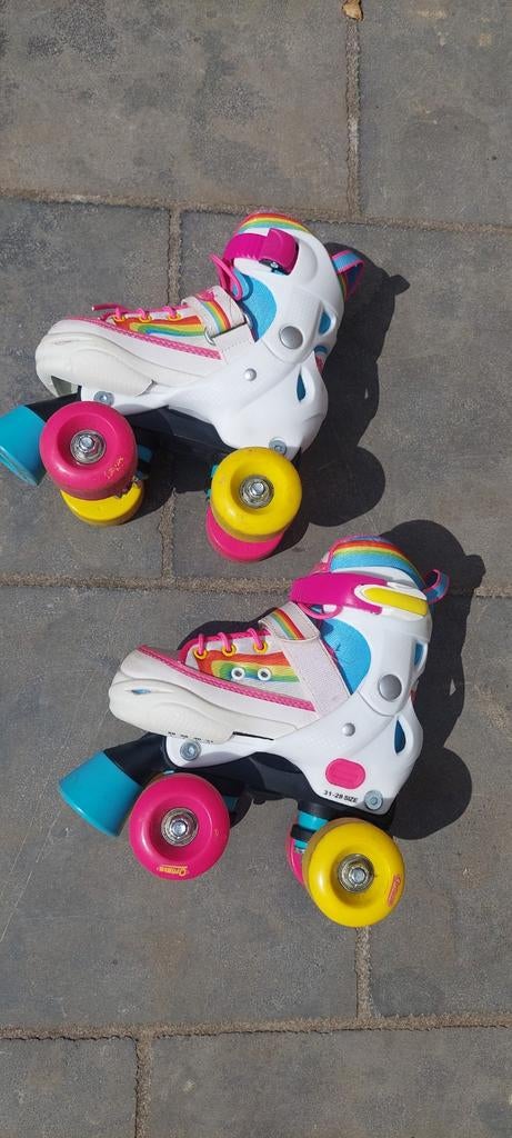 Rolschaatsen, Optimum, maat 28 tem 31, Dreamland, Kinderen en Baby's, Ophalen
