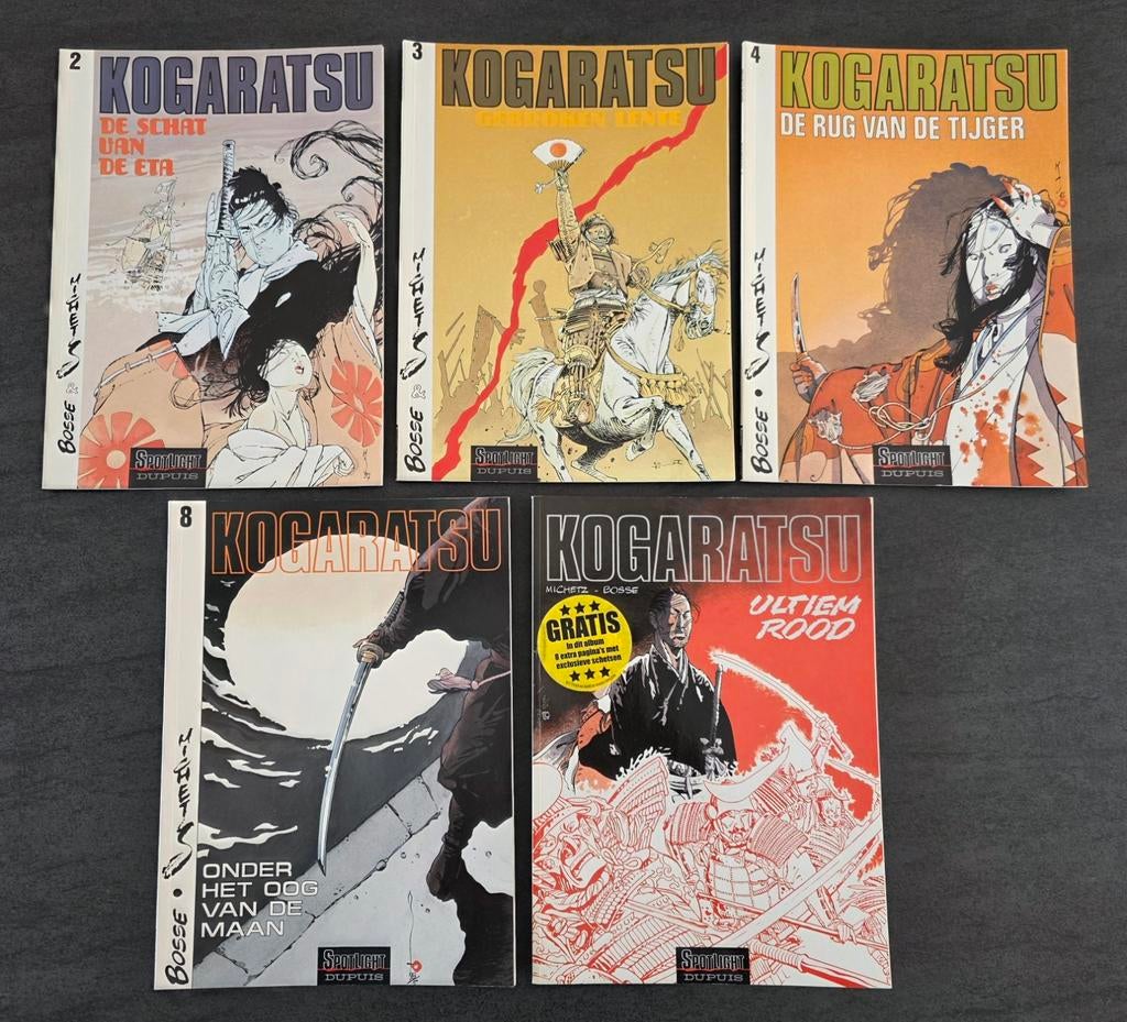 Strips:Kogaratsu   :Spotlight Dupuis, Boeken, Stripverhalen, Ophalen of Verzenden, Zo goed als nieuw