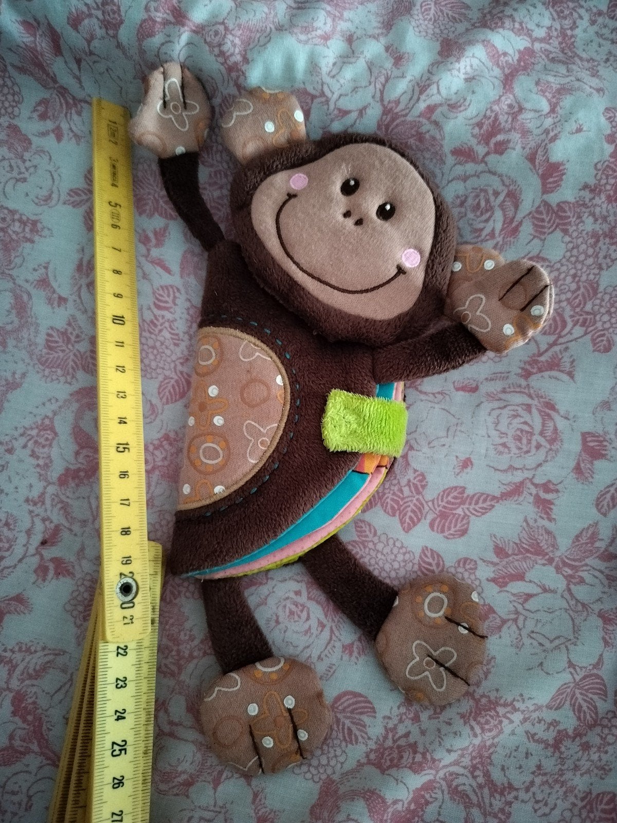 Lilliputiens stoffen boekje, Kinderen en Baby's, Ophalen of Verzenden, Gebruikt, Rammelaar, Met geluid