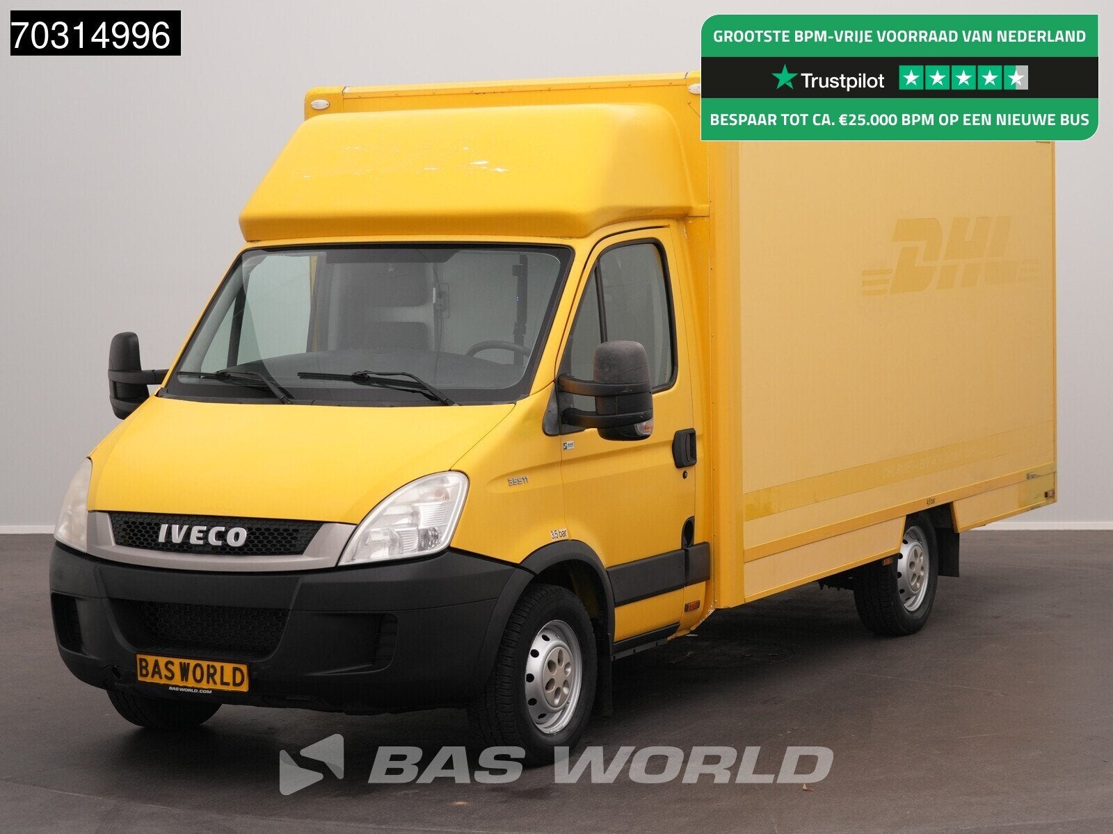 Iveco Daily 35S11 Automaat Luchtvering Zijdeur Bakwagen Meub, Auto's, Bestelwagens en Lichte vracht, Automaat, Stof, Gebruikt