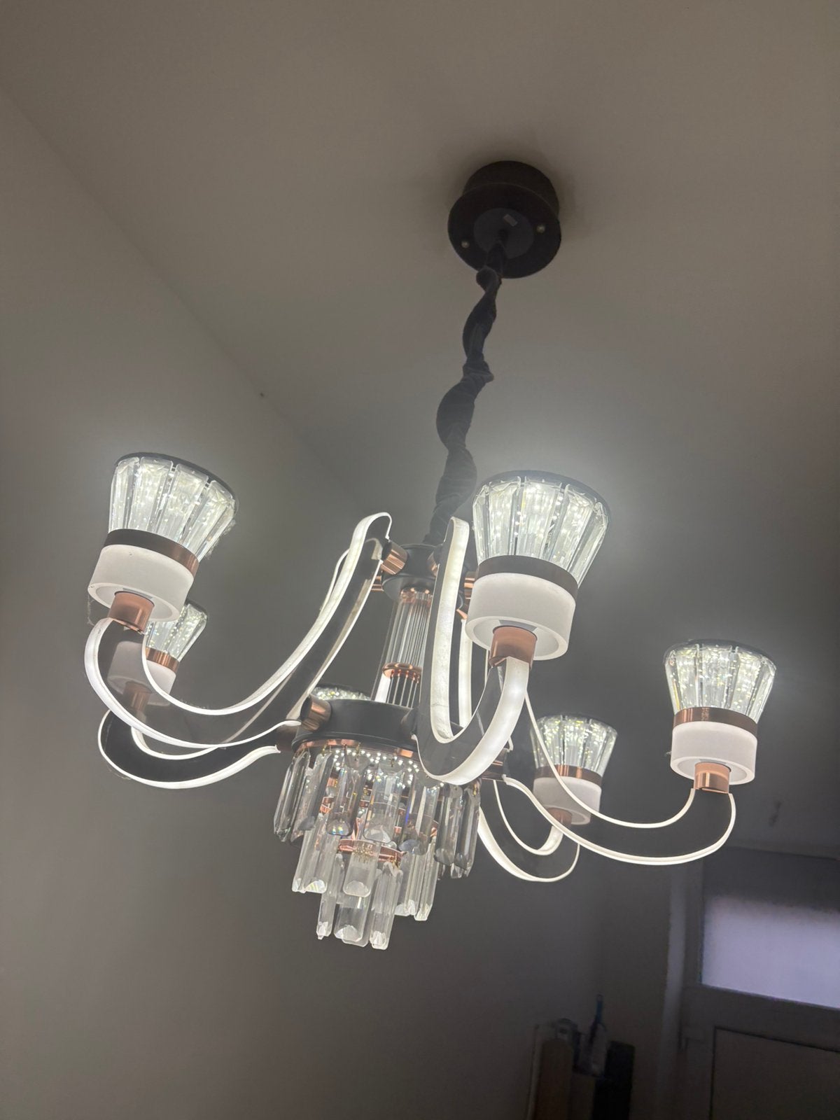 Lustre, Maison & Meubles, Enlèvement, Comme neuf
