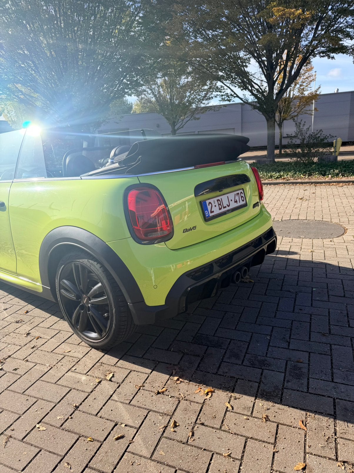 Mini cooper S JCW cabrio, Autos, Cuir, Achat, Euro 6, Noir