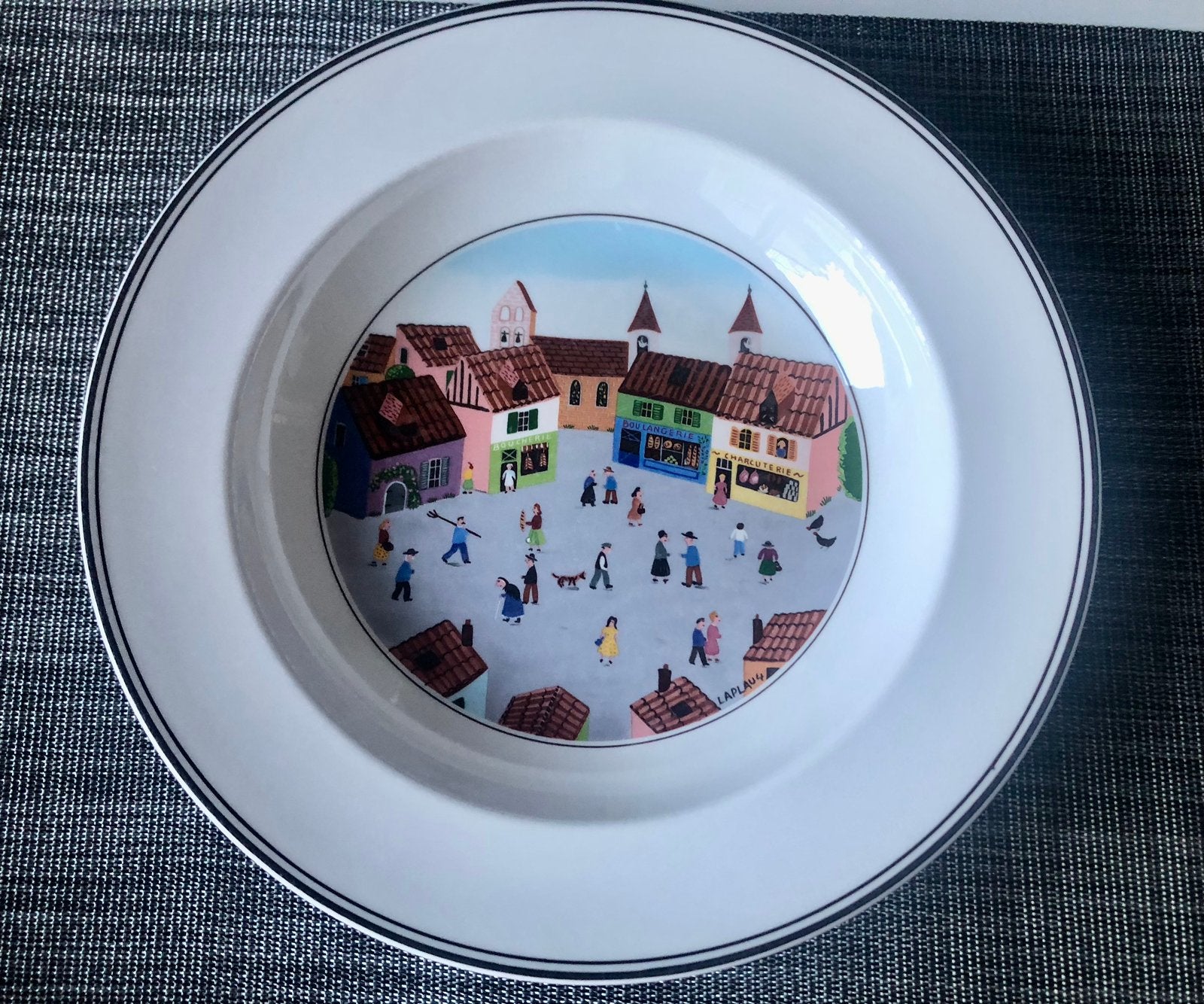 Assiette creuse Villeroy & Boch Design Naif, Assiettes(s), Enlèvement ou Envoi, Villeroy & Boch, Utilisé