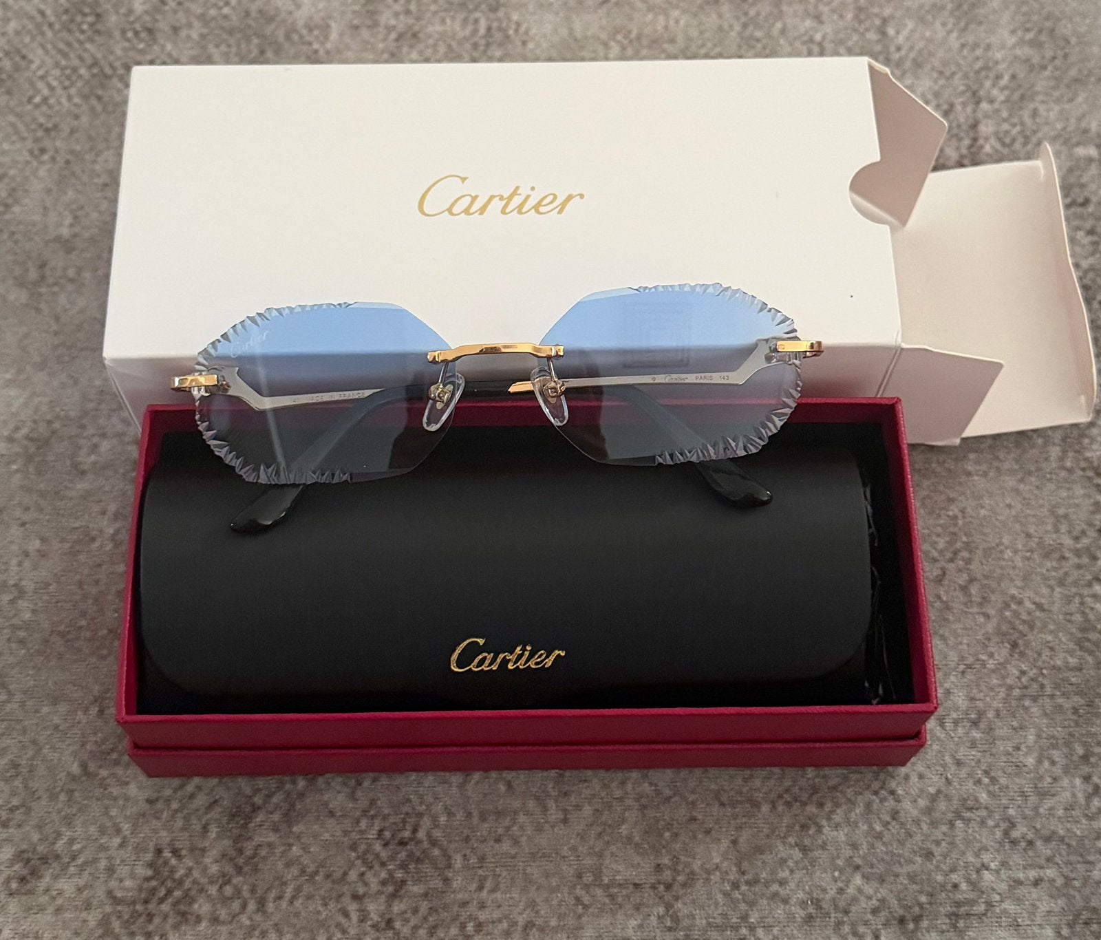 Lunettes Cartier, Enlèvement ou Envoi, Comme neuf, Lunettes