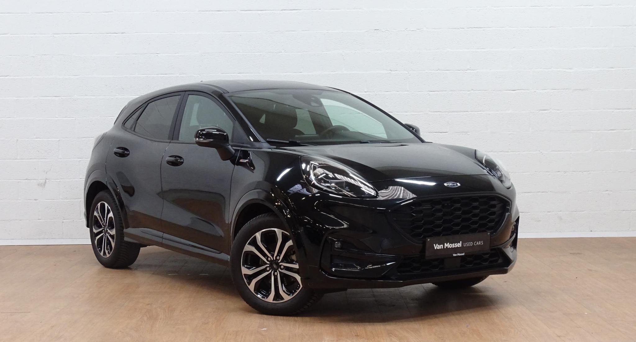 Ford Puma 1.0i Ecoboost mHEV 114kW Aut. ST-Line, Zwart, Zwart, Bedrijf, 5 zetels