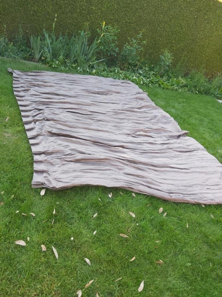 overgordijnen, Huis en Inrichting, Ophalen, 100 tot 150 cm, Bruin, 200 cm of meer