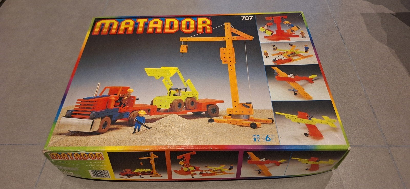 Vintage Matador 707 houten set - In originele doos, Hobby & Loisirs créatifs, Enlèvement