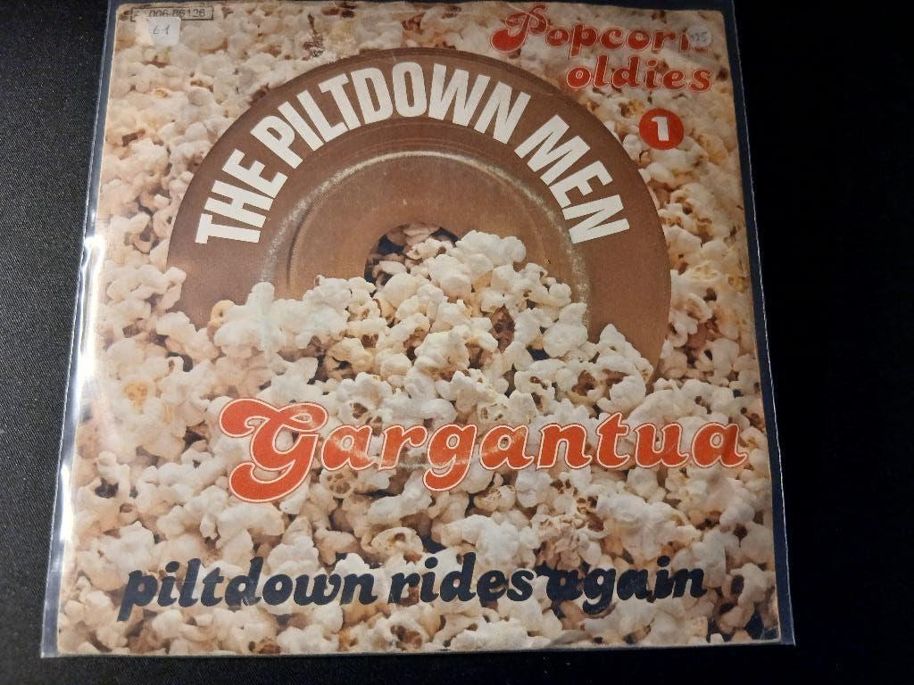 The Piltdown Men ‎– Gargantua - Popcorn Oldies – 1, Cd's en Dvd's, 7 inch, Single, Ophalen of Verzenden, Zo goed als nieuw