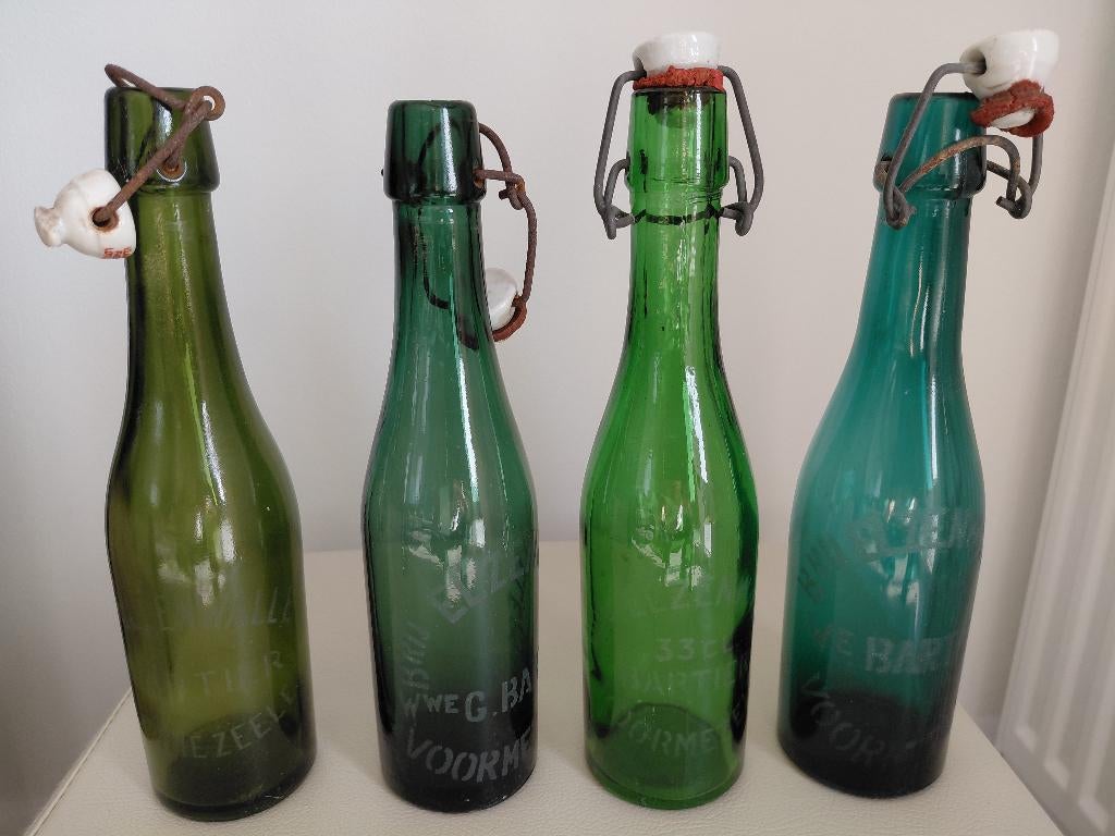 4 flesjes brouwerij Bartier - Voormezele, Enlèvement, Utilisé, Bouteille(s), Autres marques