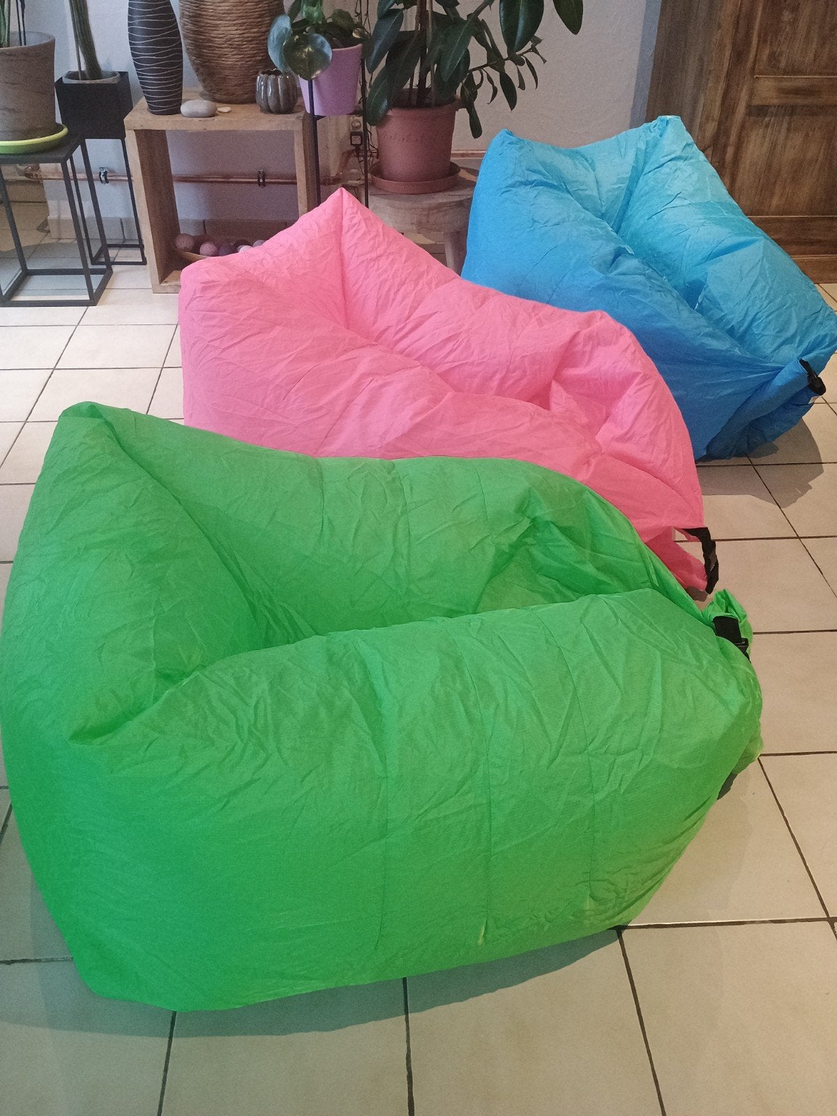 3x seatzac origineel merk, Huis en Inrichting, Zitzakken, Ophalen, Zo goed als nieuw, Meerkleurig, Zitzak