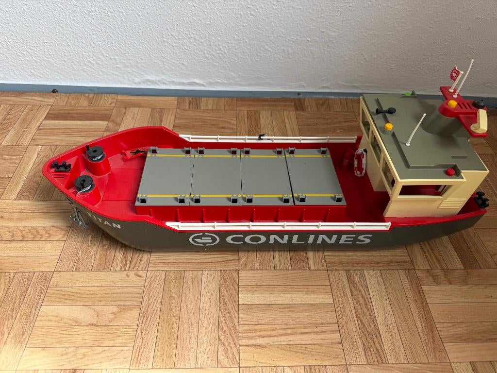 Bateau cargo Playmobil, Enlèvement