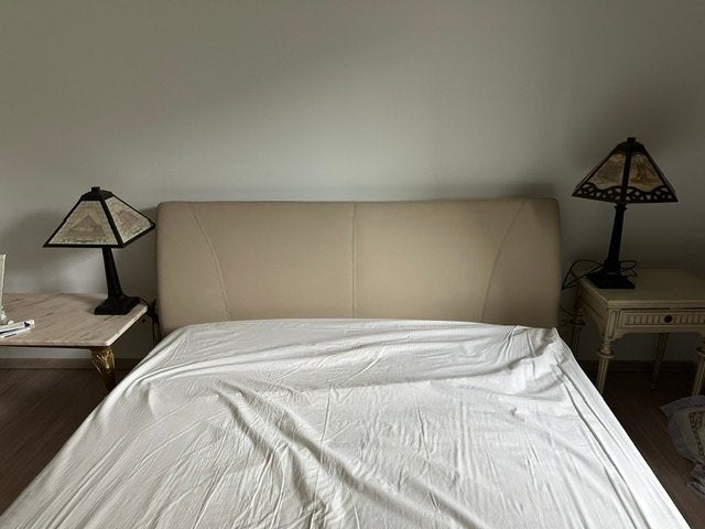 Bed , matras en lattenbodem, Huis en Inrichting, Ophalen, Gebruikt, Bedbodem