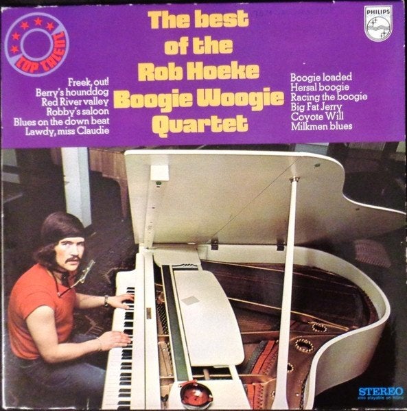 ROB HOEKE BOOGIE WOOGIE QUARTET, LE MEILLEUR DE, Enlèvement ou Envoi, Pochette photo, Comme neuf, Jazz