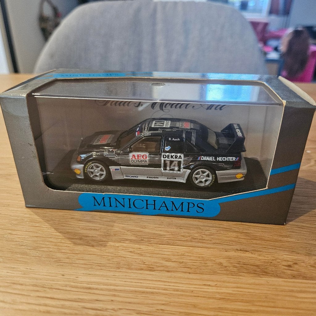 Minichamps Mercedes 190 E Evo 2 Asch 1/43, Ophalen of Verzenden, Nieuw, Auto, MiniChamps