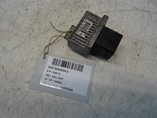 VOORGLOEI RELAIS Dacia Sandero II (110678071R), Gebruikt, Dacia