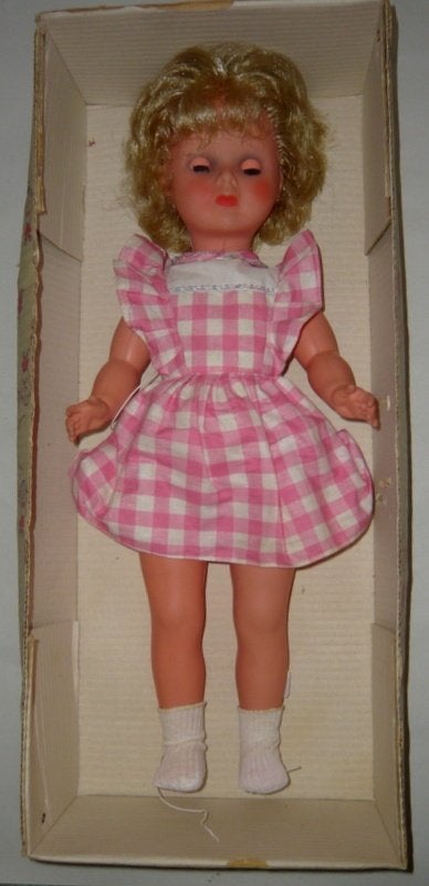VINTAGE ITALIAANSE POP VALERIA ORIGINELE DOOS M/B CA 1960/70, Verzamelen, Ophalen of Verzenden, Zo goed als nieuw, Pop