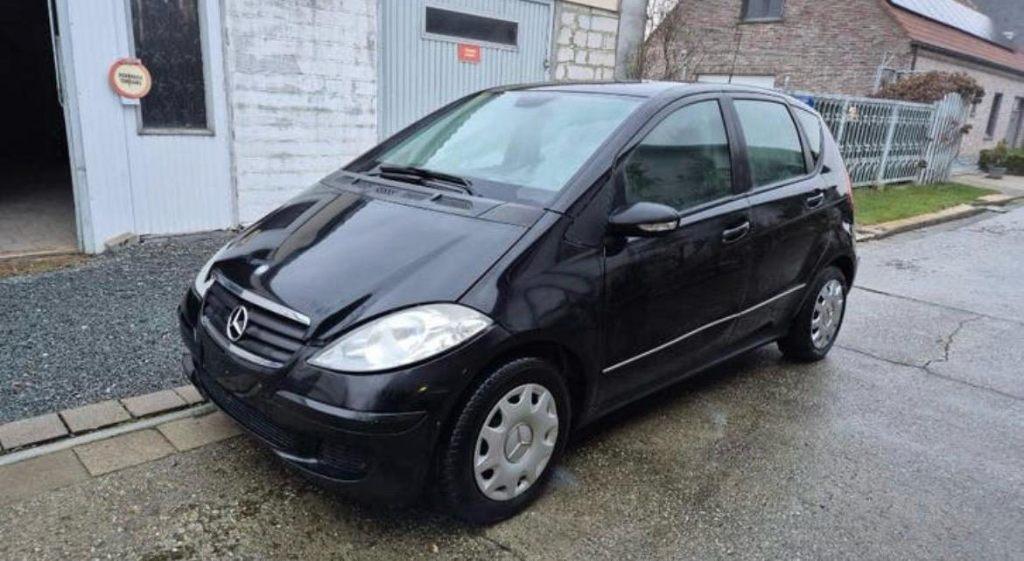 Mercedes-Benz A-Class – 2.0 Diesel Bj 2005 243000km, Auto's, Monovolume, Alarm, Zwart, Leder