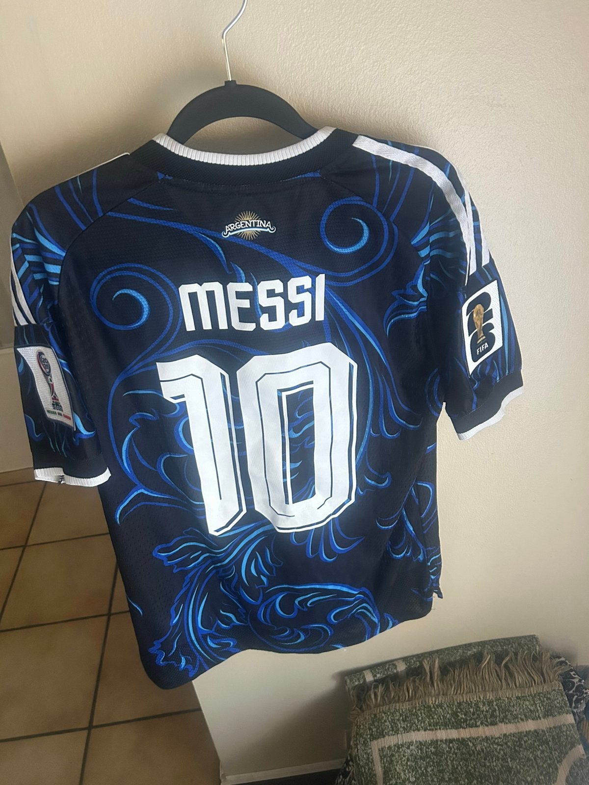 Messi wk tshirt maat S, Maat S, Ophalen of Verzenden, Zo goed als nieuw