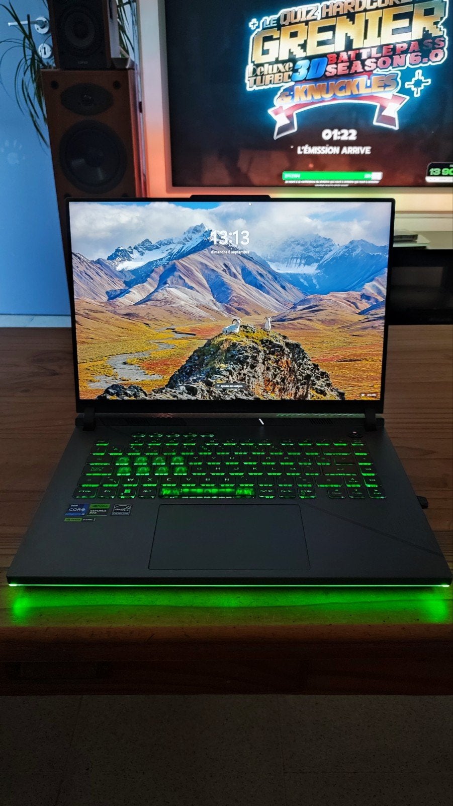 ASUS ROG Strix G16 (2024) – i9-14900HX / RTX 4070 / 32GB RAM, 32 GB, 16 pouces, 4 Ghz ou plus, Gaming