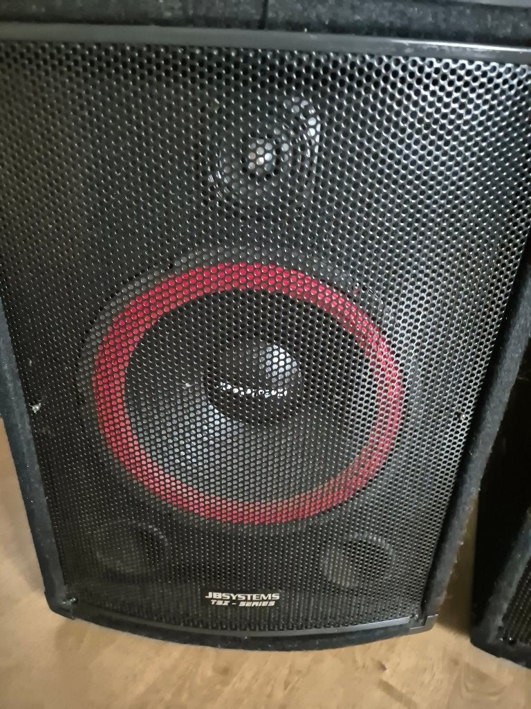 Luidsprekers, Audio, Tv en Foto, Luidsprekerboxen, Vloerstaande luidspreker, Gebruikt, Inclusief kabels, 120 tot 150 watt