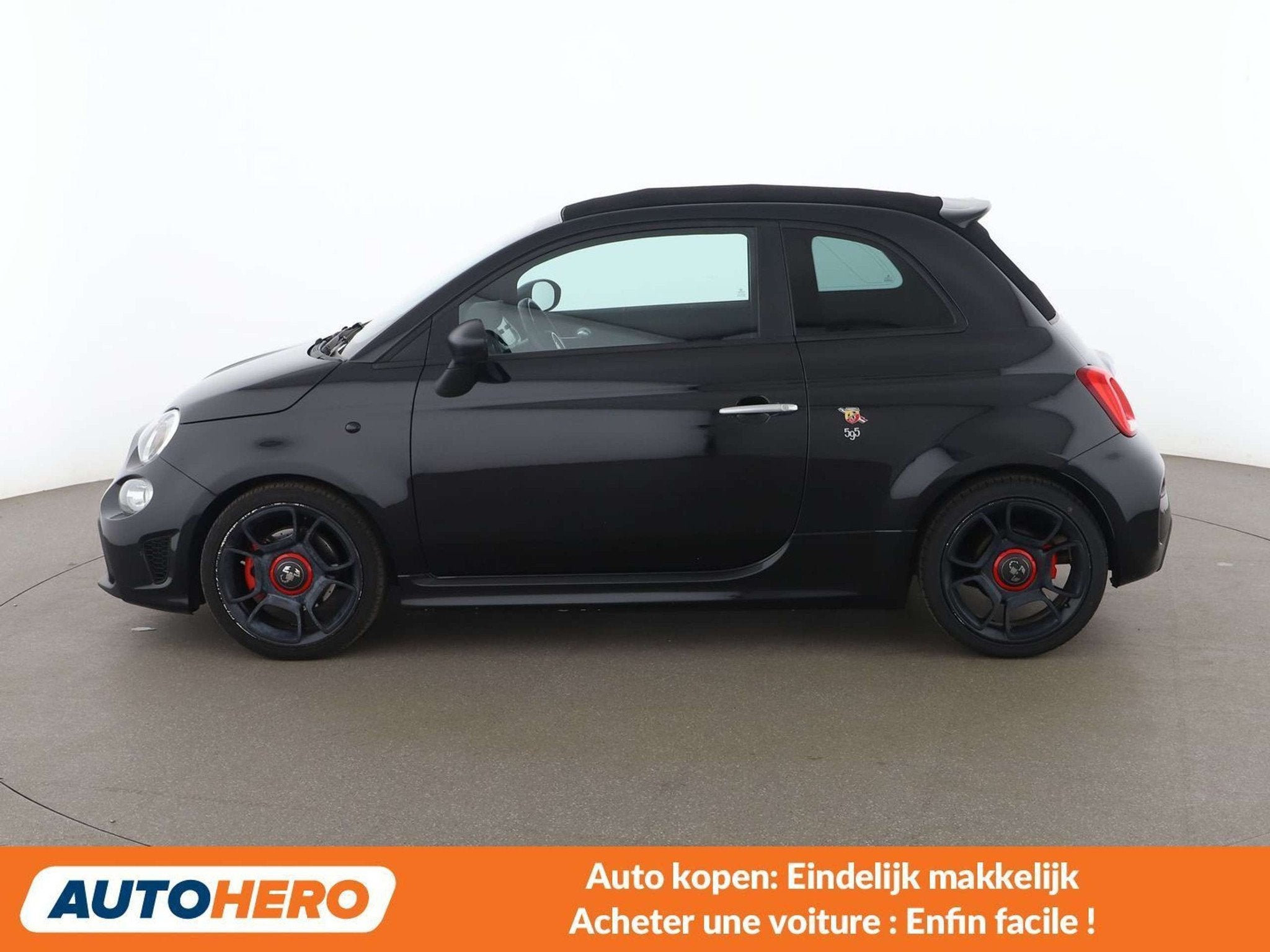Abarth 595C 1.4 Pista (année de construction 2018), Autos, Abarth, 177 g/km, Euro 6, Cabriolet, Boîte manuelle