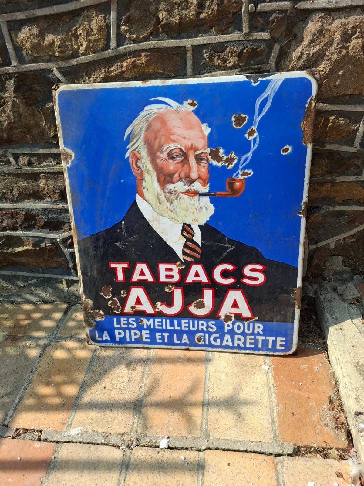 panneau tabacs ajja, Enlèvement, Utilisé