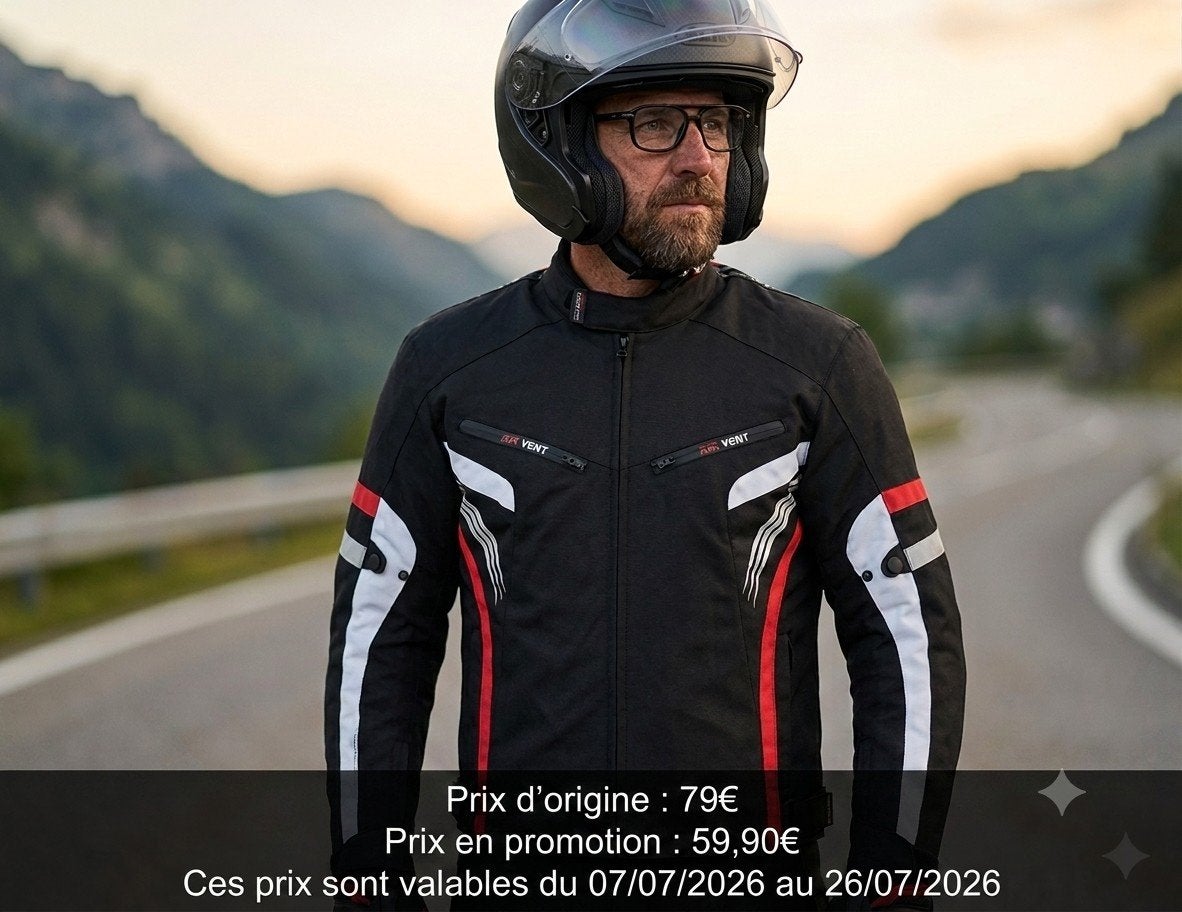 Veste de Moto textile cordura 600D neuf CE protecteurs, Motos, Vêtements | Vêtements de moto, Envoi, Neuf, avec ticket, Manteau | tissu