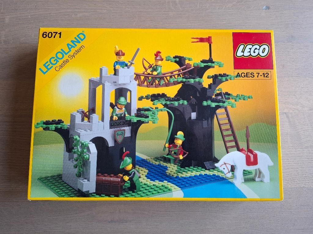 Lego kasteel  6071 + doos + instructies, Kinderen en Baby's, Compleet, Gebruikt, Lego, Ophalen of Verzenden
