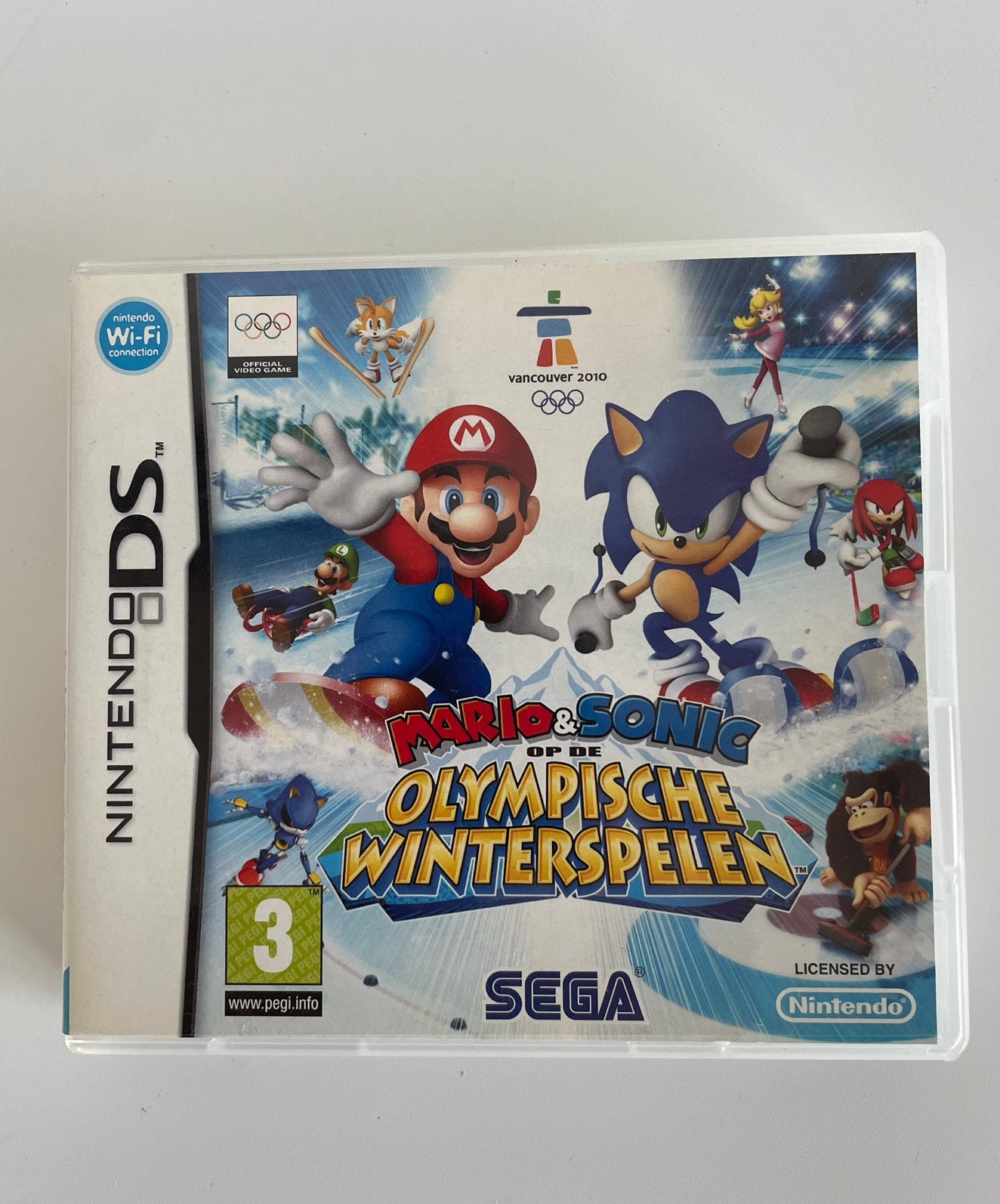 Mario & Sonic winter olympische spelen Nintendo DS, Ophalen of Verzenden, Zo goed als nieuw