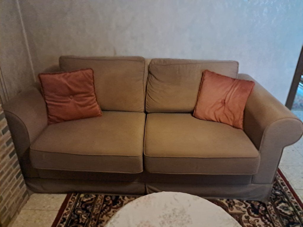 Slaapzetel, Maison & Meubles, Beige, Enlèvement, Utilisé, 180 cm