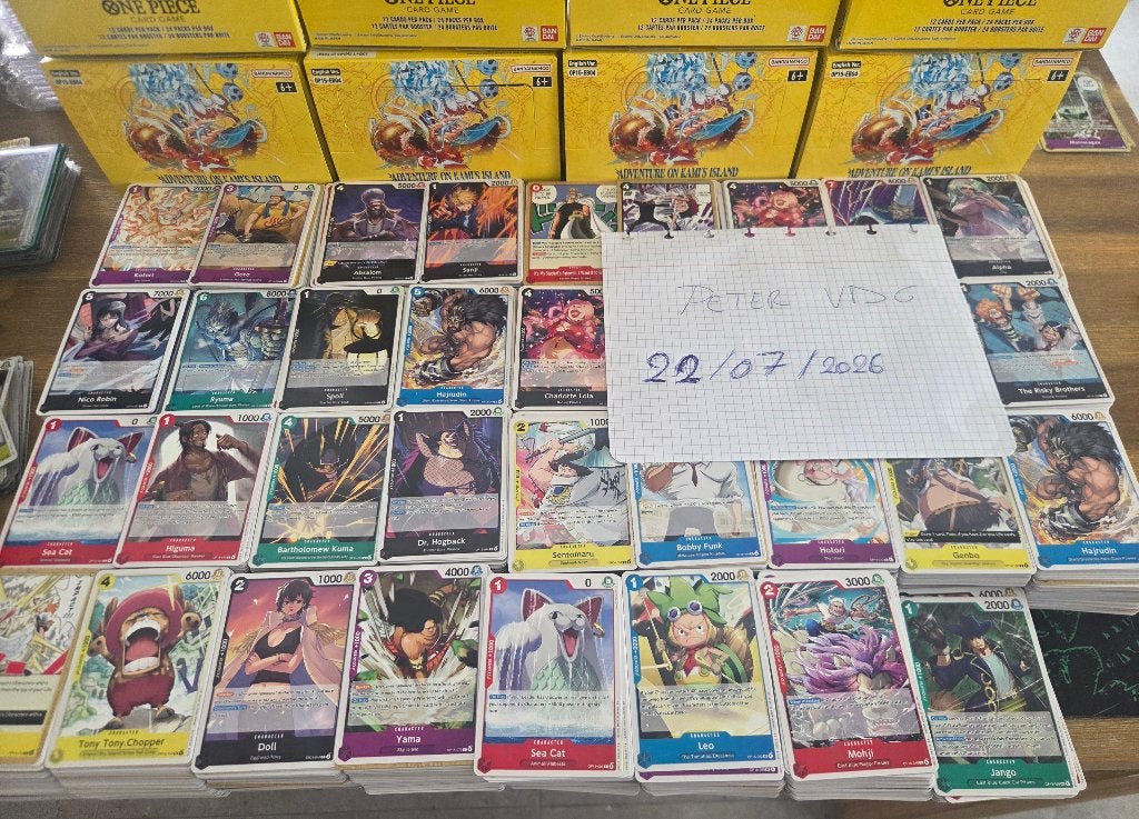MEGA LOT Op15/eb04, Foil, Nieuw, Meerdere kaarten, Ophalen of Verzenden