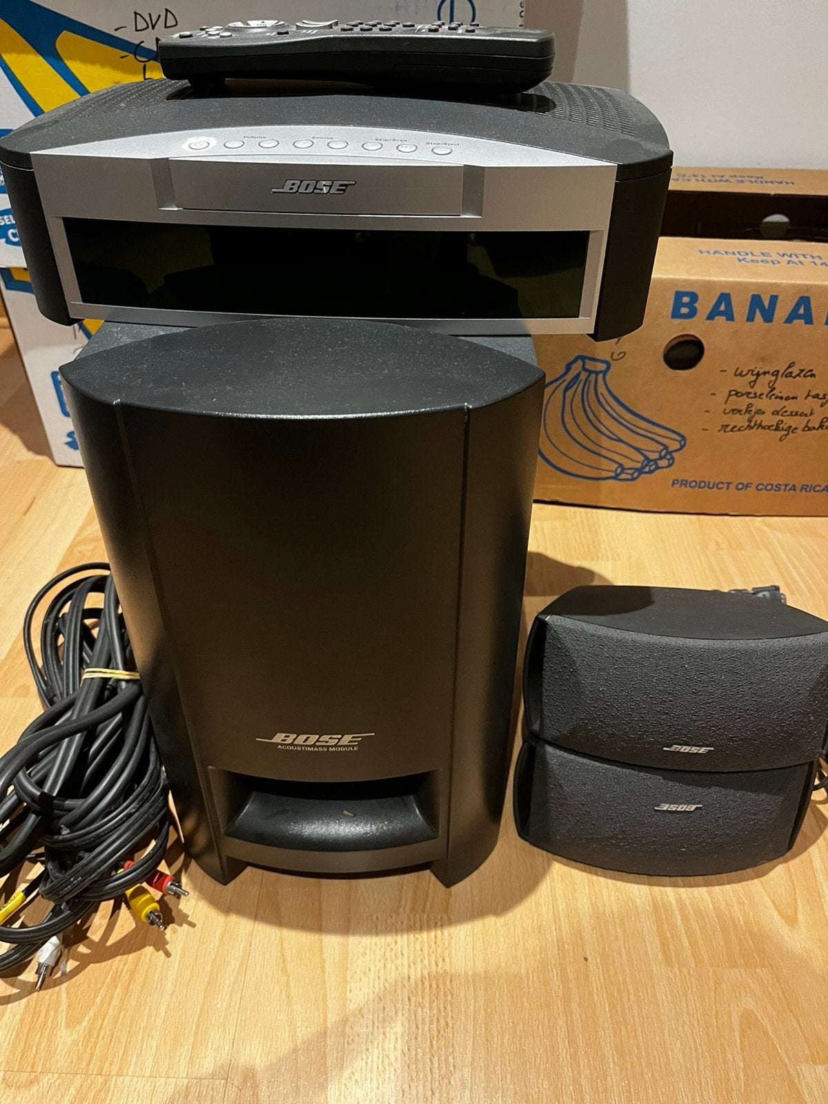Bose 3-2-1 home cinema set, Audio, Tv en Foto, Home Cinema-sets, Ophalen, Zo goed als nieuw