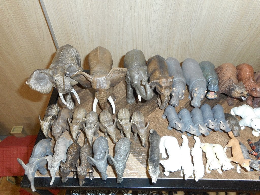 179 stuks schleich wilde dieren, Ophalen of Verzenden, Zo goed als nieuw