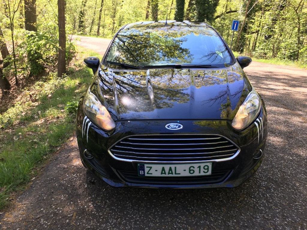 1000cc 5 deurs GARANTIE, Testrit aan huis, Zwart, Bedrijf, Fiësta