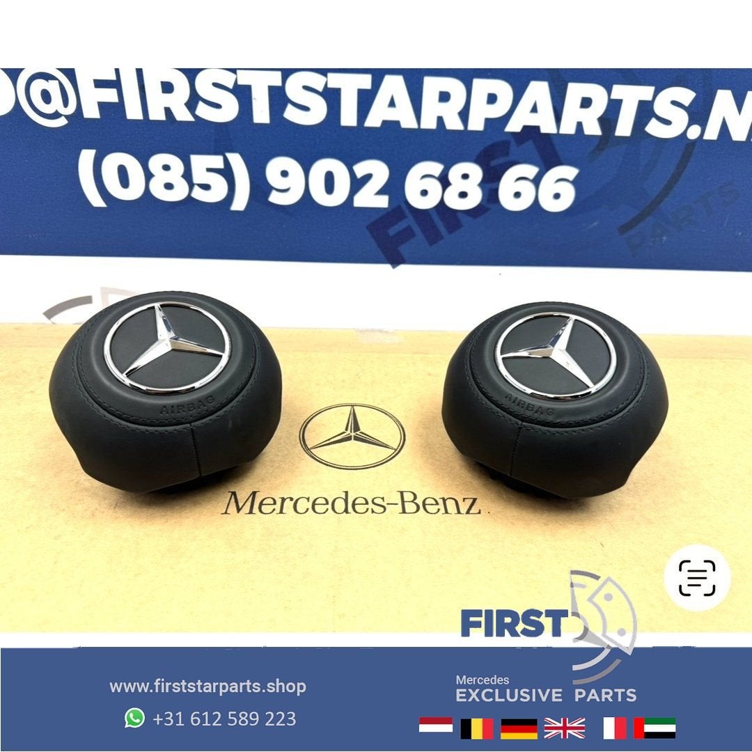 2026 AMG STUURAIRBAG LEER A45s CLA45s GLA45s C63s E63s G63s, Gebruikt, -, Ophalen of Verzenden, -