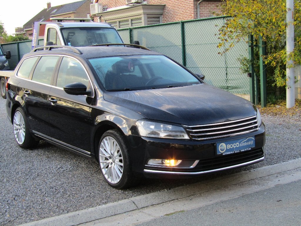 Vw Passat 2.0 TDI, Autos, 100 kW, Achat, Entreprise, Noir