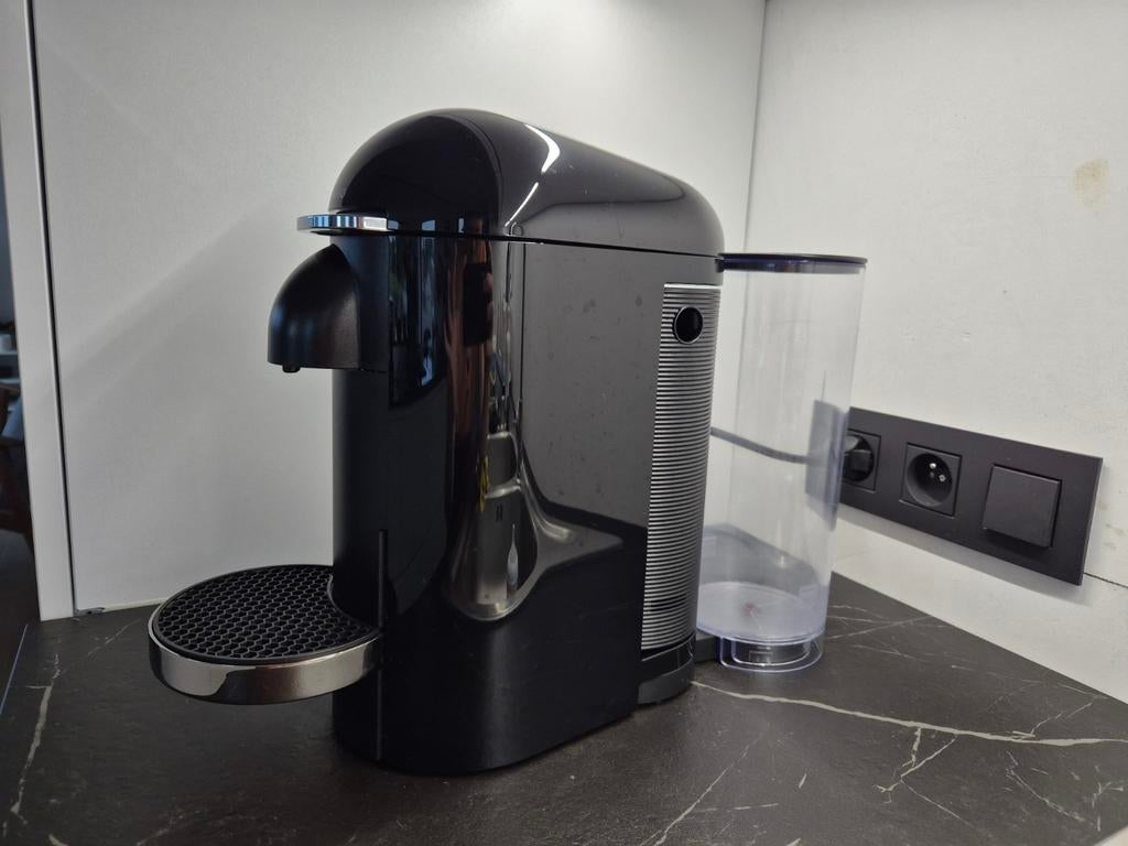 Nespresso Vertuo black deluxe round top, Enlèvement