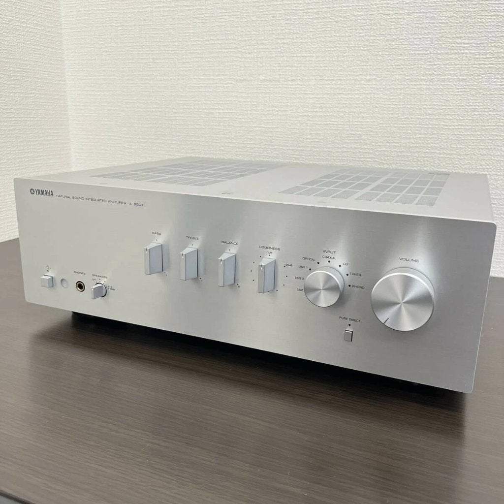 Amplificateur stéréo intégré Yamaha A-S501 Natural Sound, Enlèvement ou Envoi, Stéréo, 120 watts ou plus, Yamaha