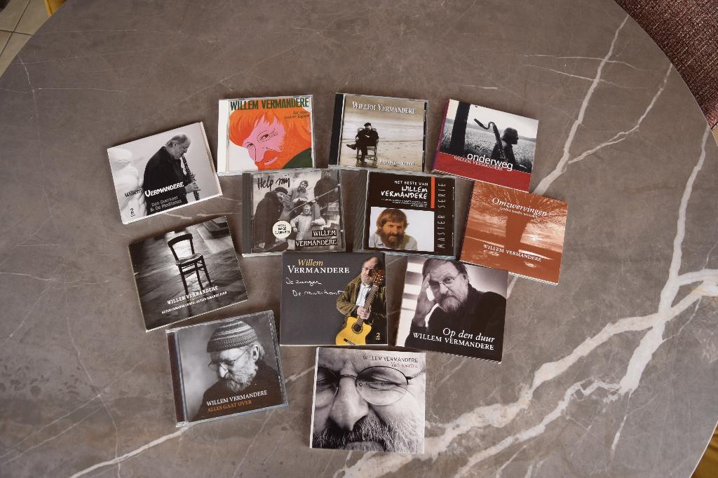 12 CD's van Willem Vermandere, Ophalen of Verzenden, Zo goed als nieuw, Streekmuziek