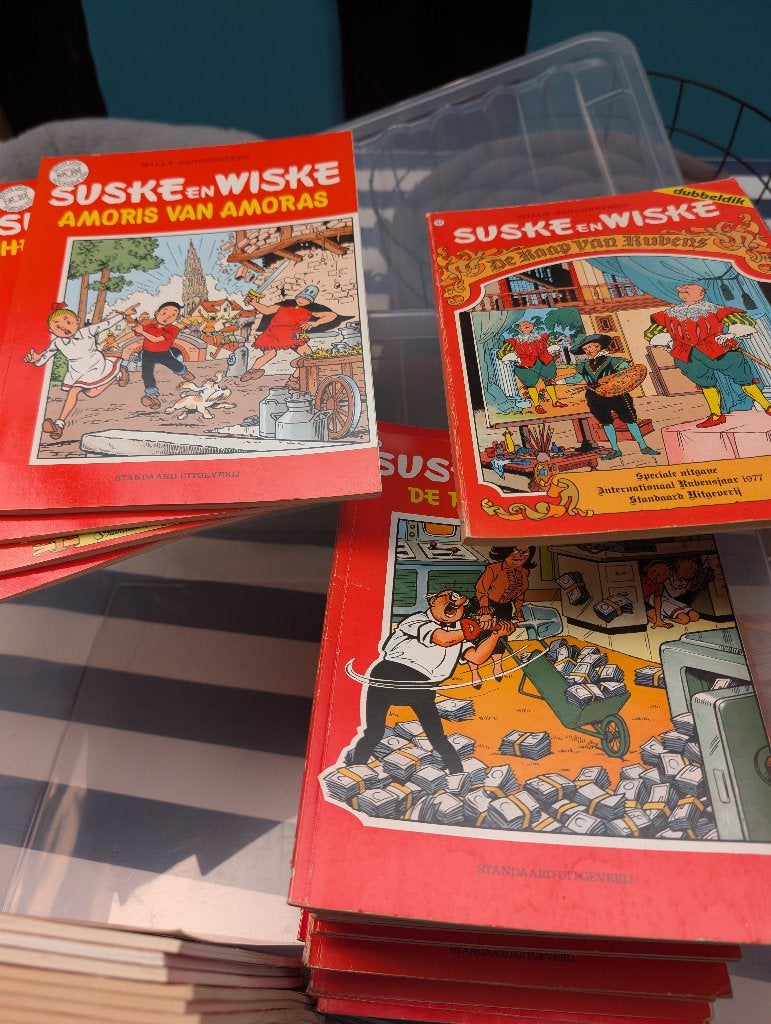 Boeken Suske en Wiske 92 stuks, Ophalen, Zo goed als nieuw, Willy Vandersteen
