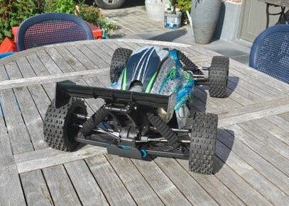 Carson Dirt Attack GP 3.0 - 1:5 4WD 30cc benzine buggy, Ophalen, Benzine, Gebruikt, Auto offroad